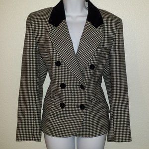 JH Collection Checkered Blazer